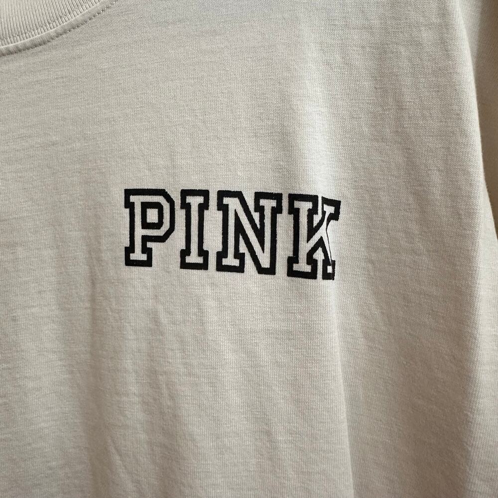 Victoria's Secret PINK Ombre Long Sleeve Shirt Reverse Dip Dye Women's XS - Picture 4 of 6